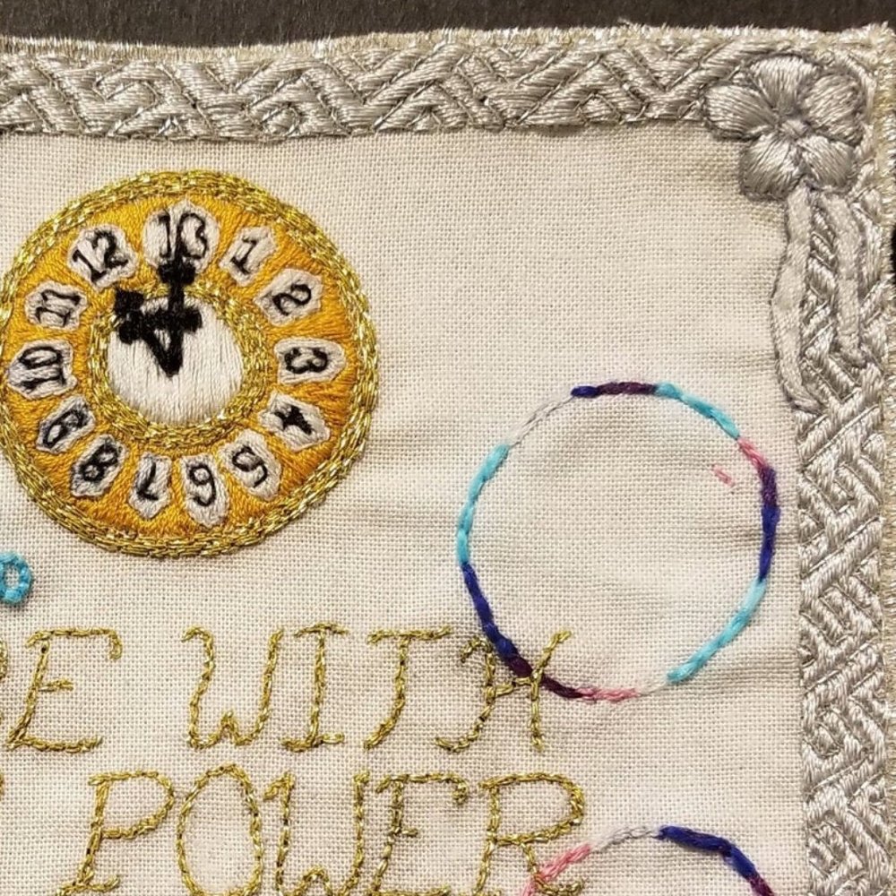 Labyrinth Embroidered Patch - Picture 2 of 6